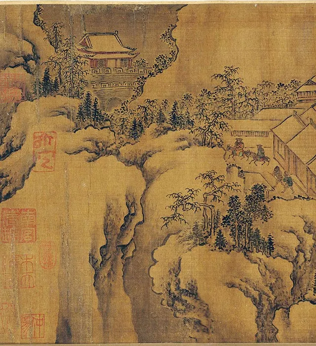 郭熙雪景山水真迹卷_07