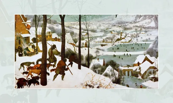 彼得·勃鲁盖尔《雪中猎人》