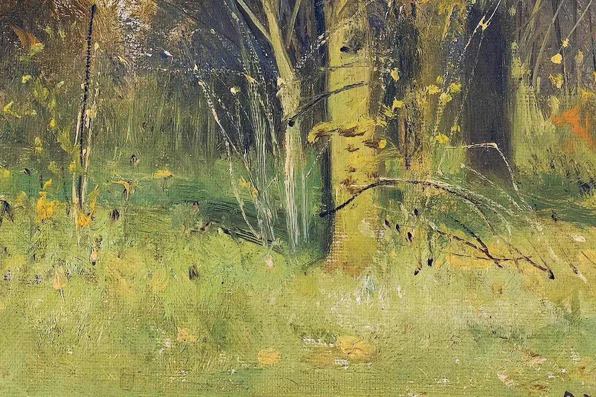 希施金风景画-秋天的树林 (6)