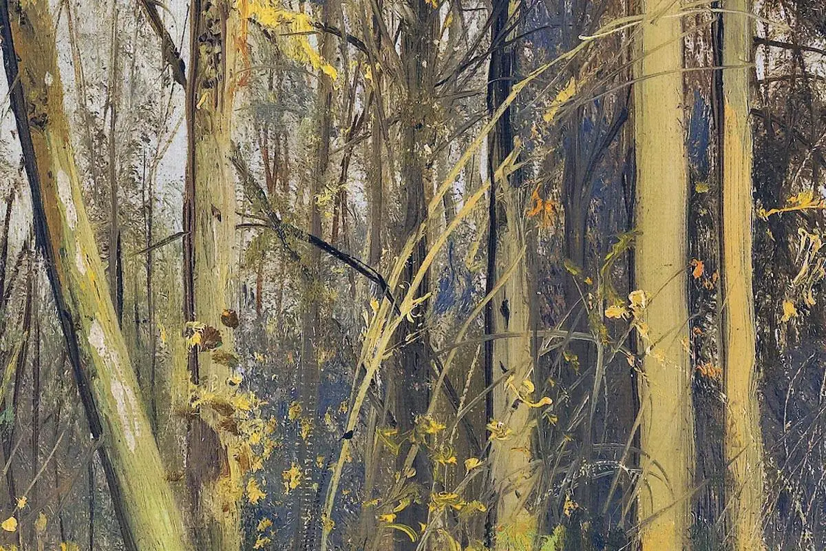 希施金风景画-秋天的树林 (5)