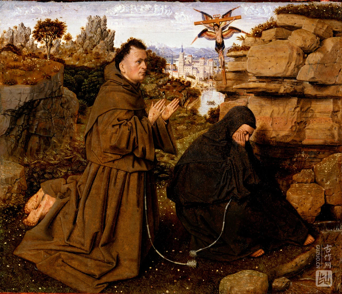 扬·凡·艾克作品《接受圣痕的圣弗朗西斯》
