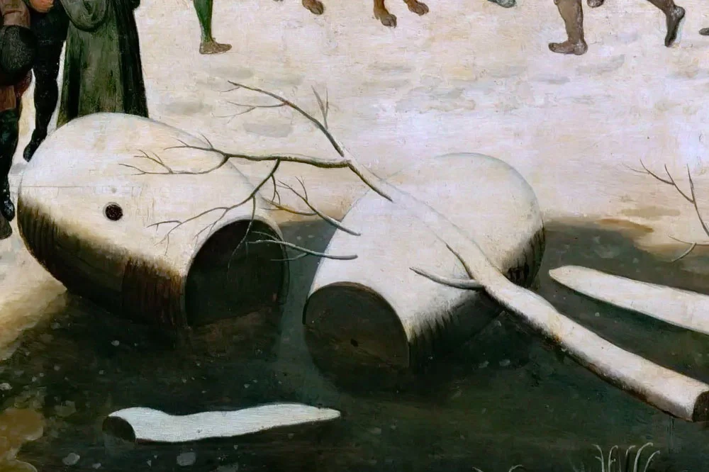 彼得·勃鲁盖尔绘画作品《伯利恒虐杀婴儿》局部 (8)