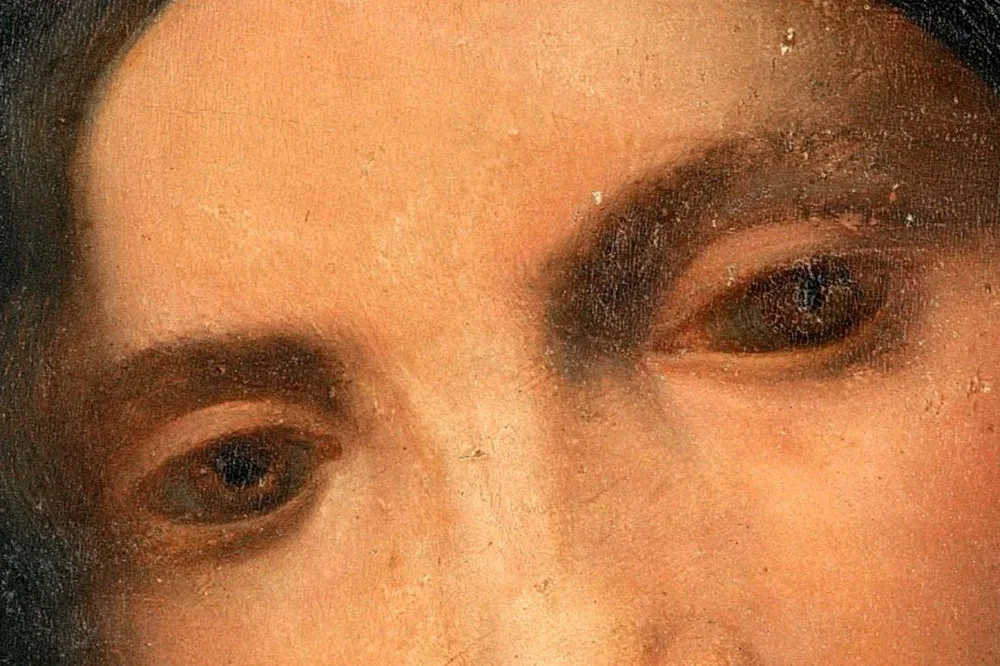 乔尔乔内作品《大卫与歌利亚的头颅》局部 (2)