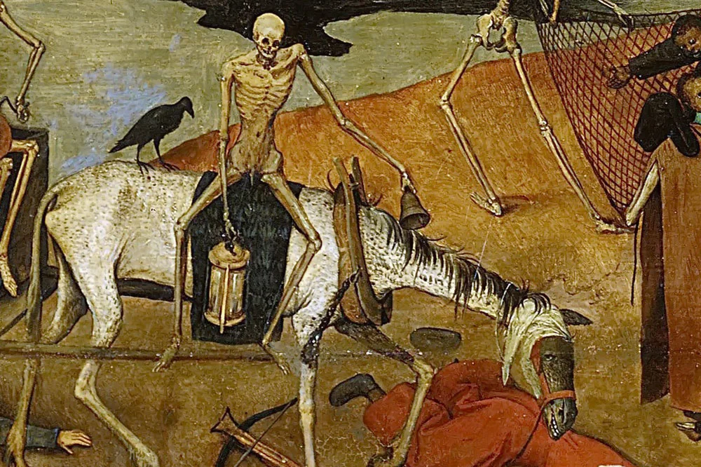 老勃鲁盖尔油画《死神的胜利》局部 (1)