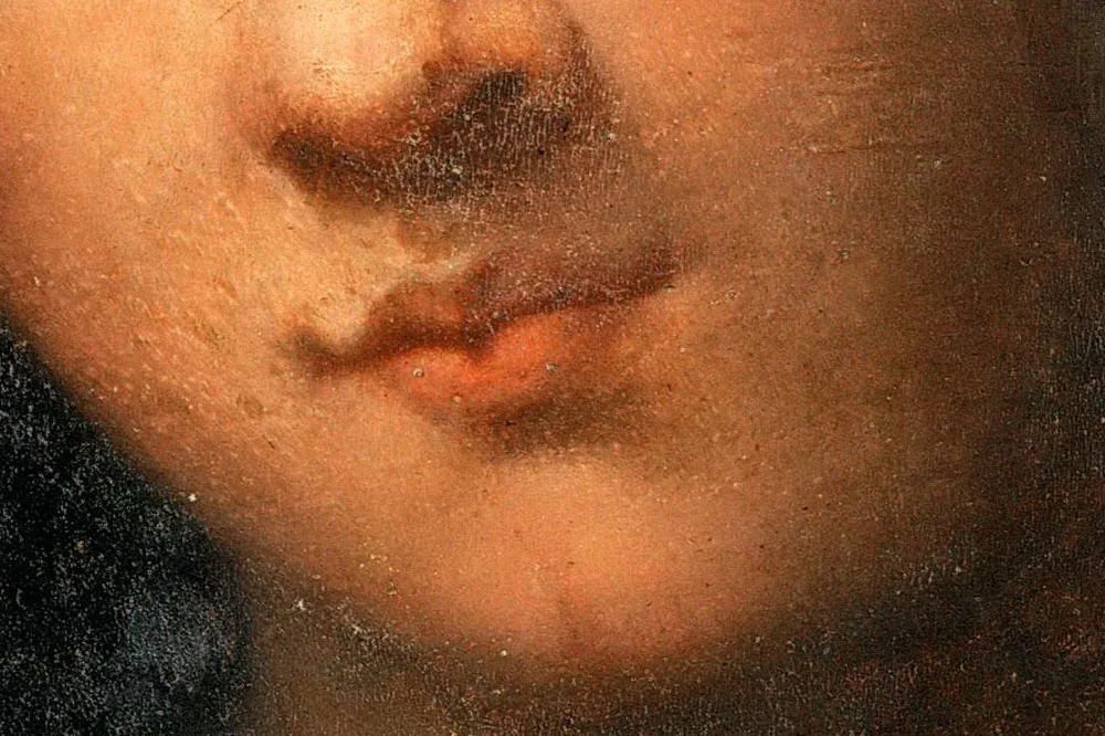 乔尔乔内作品《大卫与歌利亚的头颅》局部 (1)
